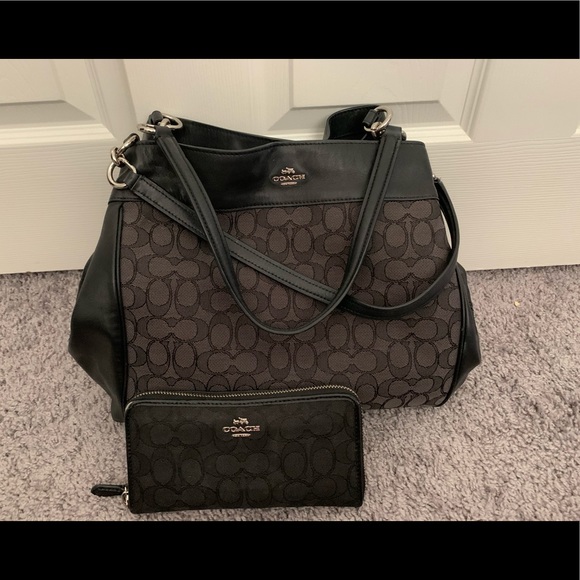 Coach bag and Wallet
